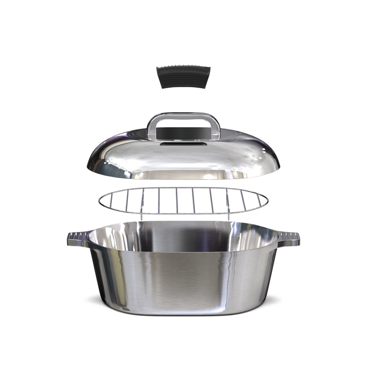Oval Dutch Oven with Lid - 5 Quart (11 Inch)